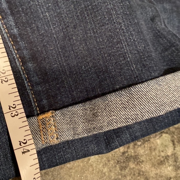 Joes Jeans Dark Distressed Stretch Cropped jeans size 28 - Picture 11 of 11